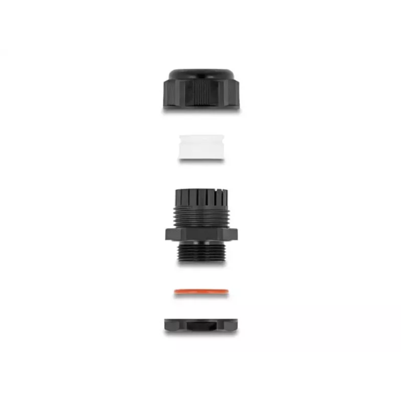 DeLOCK EX Cable Gland M20 black 2 pieces Polyamide