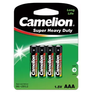 Single-use battery Camelion R03P-BP4G AAA Zinc-carbon