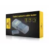 Network cable tester GEMBIRD NCT-31 — continuity tester with LCD, RJ-11/RJ-12/RJ-45 support, black