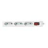 Power Extension LogiLink LPS230 1.5m 3 AC Outlets Indoor White