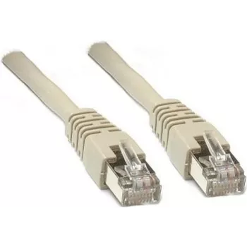 Wentronic Goobay CAT 5e Crossover-Patch Cable, U/UTP, Grey, Green, Grey-Green, 1 m - CCA Copper Mix (68861)