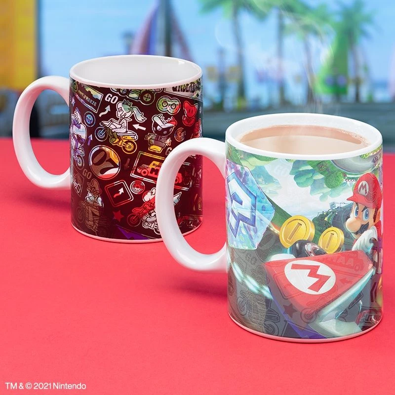Mug Paladone Mario Kart Heat Change Multicolour PP8307NN