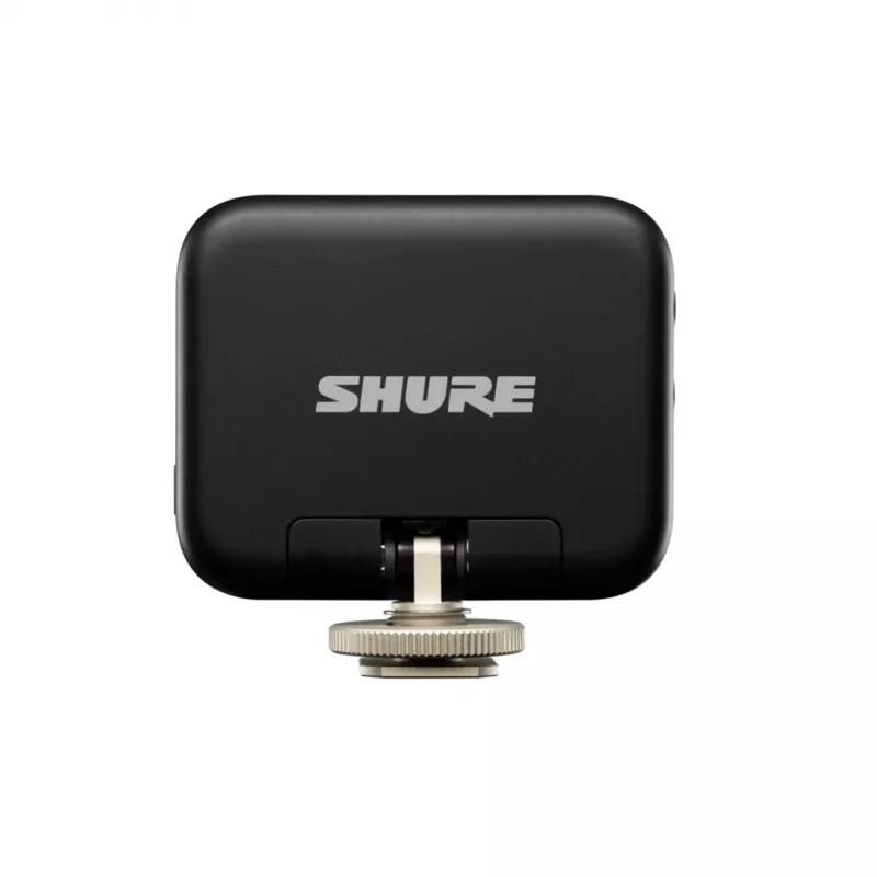 Wireless camera-mount receiver Shure MV-R-Z6 — 50–20000 Hz, 30 m range, 12–15 V, 308×101×38 mm, 0.429 kg, black