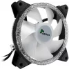 INTER-TECH Argus RS-07 ARGB 120mm Case Fan Set - Black, 3-Pack