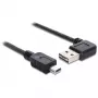 USB Cable DeLOCK 85175 USB 2.0 0.5m USB A Mini-USB B Black