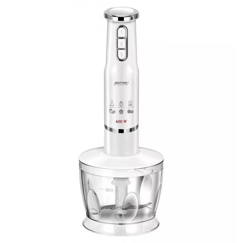 Hand Blender MPM MBL 43 White 600W with Attachments