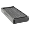Radiator block Aqua-Computer 33705 — Aluminium/Copper/Stainless steel, 320×140×40 mm, grey/silver