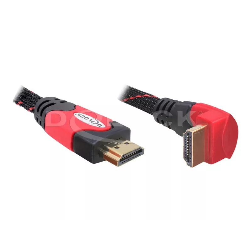 HDMI Cable DeLOCK 82688 5m Black Red