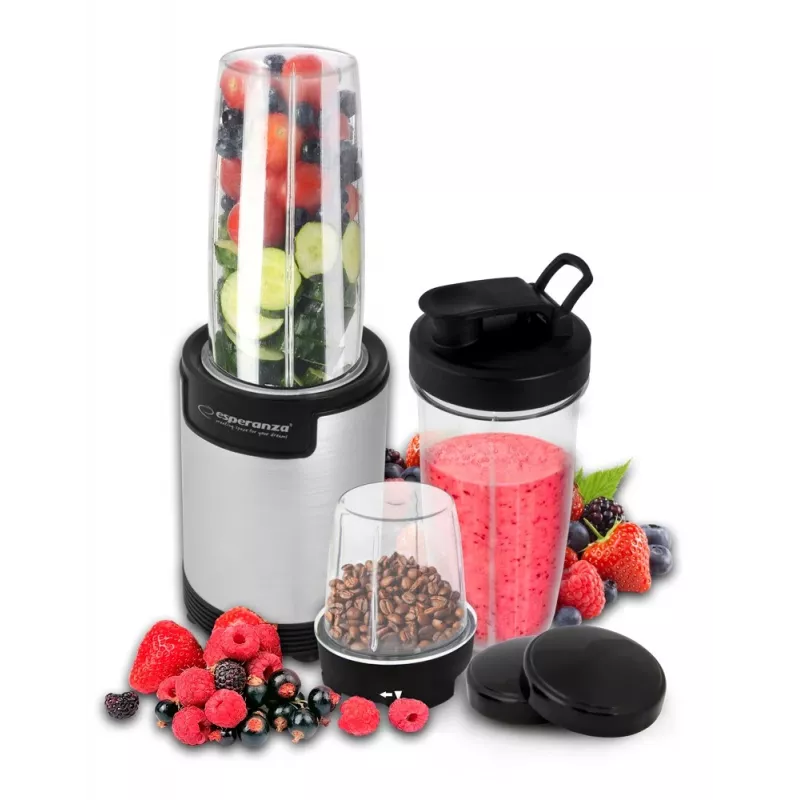 Tabletop blender Esperanza EKM030 Black Stainless steel