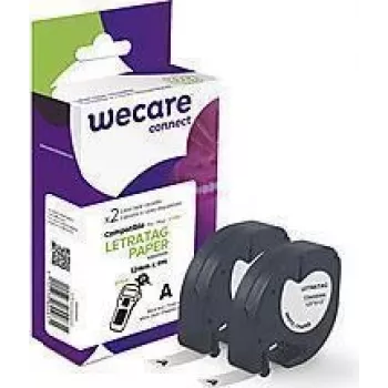 Label-making tape Armor K80006W4 Black on white