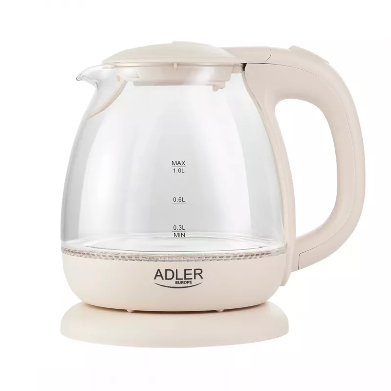 Electric kettle Adler AD 1283C 1 L 900 W Cream