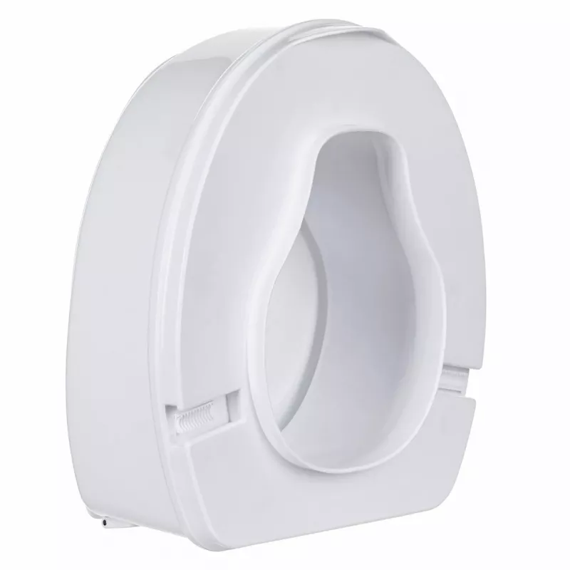 Raised toilet seat accessory ActionMed NT15AM — extension, 15 cm height, polypropylene, lockable, max load 180 kg, internal 210×268 mm, width 360 mm