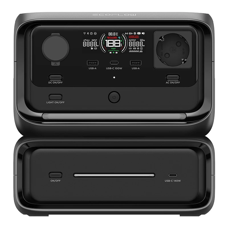 Portable power station EcoFlow River 3 Max, 572Wh
