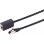 Networking Cable S/CONN 08-44155 1.5m Cat8.1 S/FTP Black