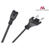 Power cable MACLEAN MCTV-809 — 1.5 m, power plug Type C to C1 coupler, 220–250 V