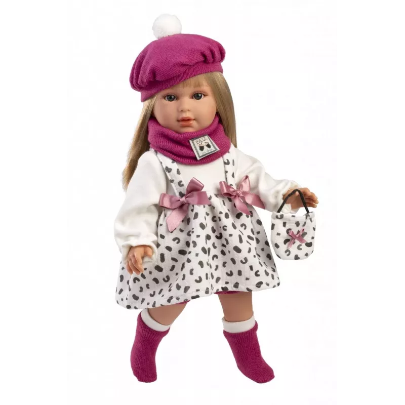 Doll Llorens Carla 40 cm — realistic features, soft body