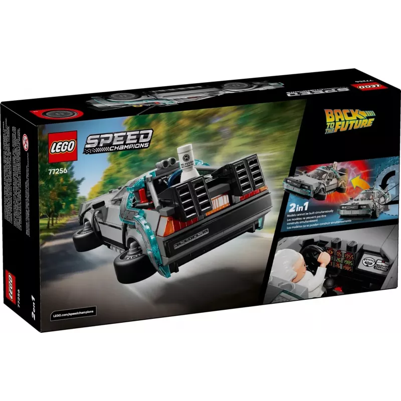 LEGO SPEED CHAMPIONS 77256 Time Machine from Back to the Future