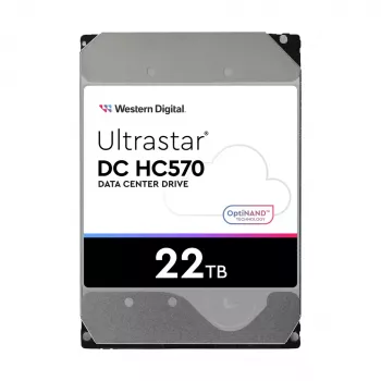 3.5 inch SAS HDD Western Digital Ultrastar DH HC570 22 TB, 12 Gbit/s, 7200 RPM, 512 MB cache