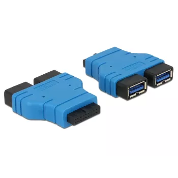 USB 3.0 Hub DeLOCK 65670 Black Blue