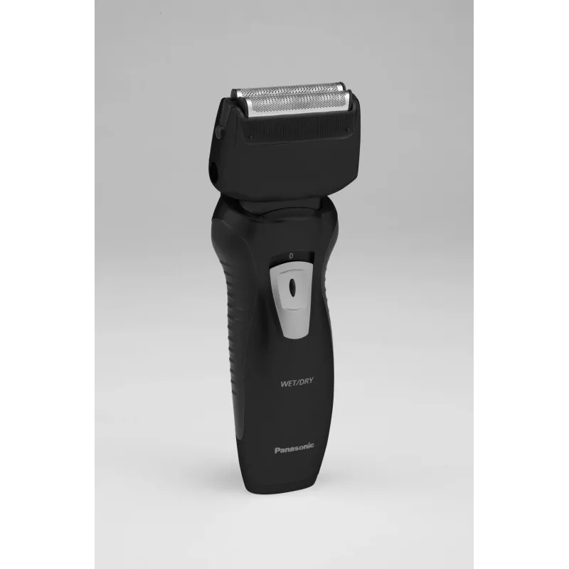 Foil shaver Panasonic ES-RW31 — 2-blade battery foil shaver, wet & dry, black, 30 min runtime