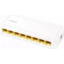 LogiLink network switch - 8 x RJ45 ports - Gigabit - plastic housing - white