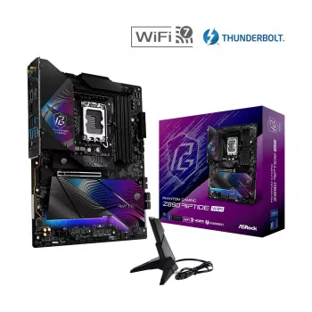 Motherboard ASRock Z890 Riptide WiFi — Intel Z890, LGA1851, ATX, DDR5, 4 DIMM, Wi‑Fi 7, 2.5Gb LAN, Thunderbolt 4