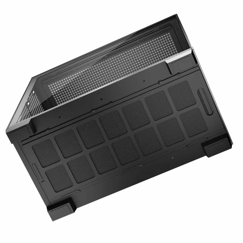 PC case MODECOM Volcano Stellar NF ATX midi tower, tempered glass, black, supports ATX/micro ATX, GPU up to 420mm, CPU cooler 175mm