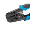 Crimping tool LANBERG NT-0201 for RJ-45 connectors, 180 mm, 315 g, black/blue