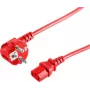 Power Cable CEE7/7 to C13 ShiverPeaks BS09-05054 Red 5m