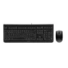 Keyboard CHERRY DC 2000 Mouse included Universal USB QWERTY Czech Black