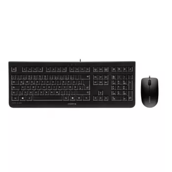 Keyboard CHERRY DC 2000 Mouse included Universal USB QWERTY Czech Black
