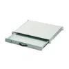 DIGITUS DN-19 KEY-1U 1U 19 inch Rack Mount Keyboard Drawer with Document Storage, Lockable, Grey