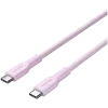 CANYON cable OnWire 60CL C-C 60W COLOR Braided 1m Pink