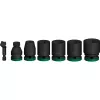Socket set Bosch Powertools PRO 1/2 inch 7-piece black
