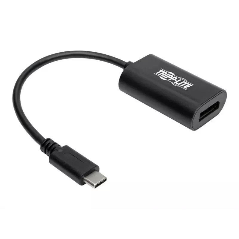 Tripp Eaton Tripp Lite Series USB C to DisplayPort Video Adapter Converter 4K x 2K @ 60Hz, Black, USB Type C to DP, USB-C, USB Type-C 6in
