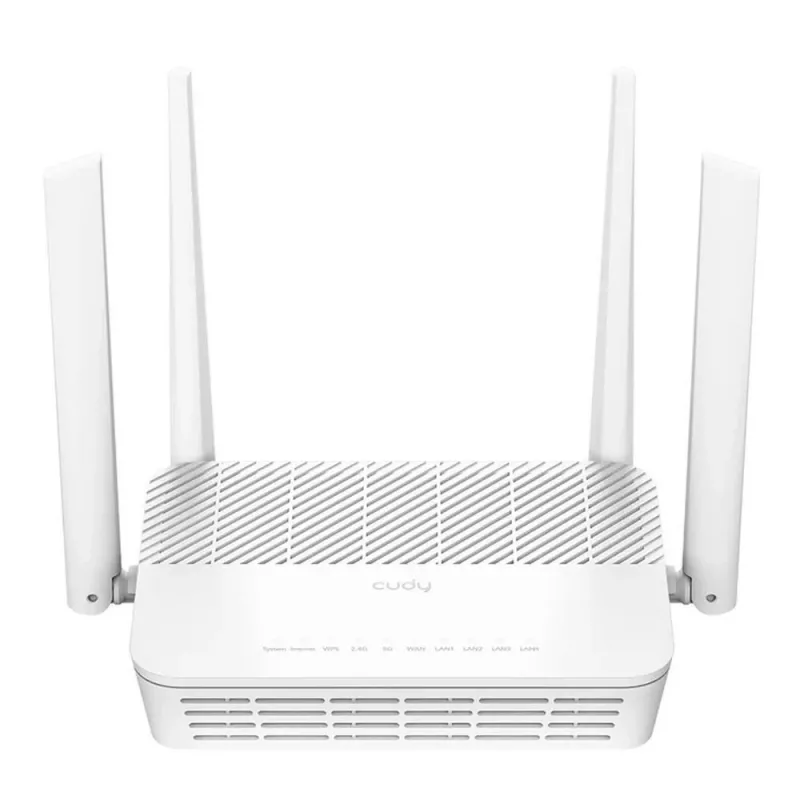 Wireless router Cudy AX3000 (Wi‑Fi 6 Dual‑band 2.4/5 GHz, Gigabit Ethernet, 4x LAN, 2402+574 Mbps)