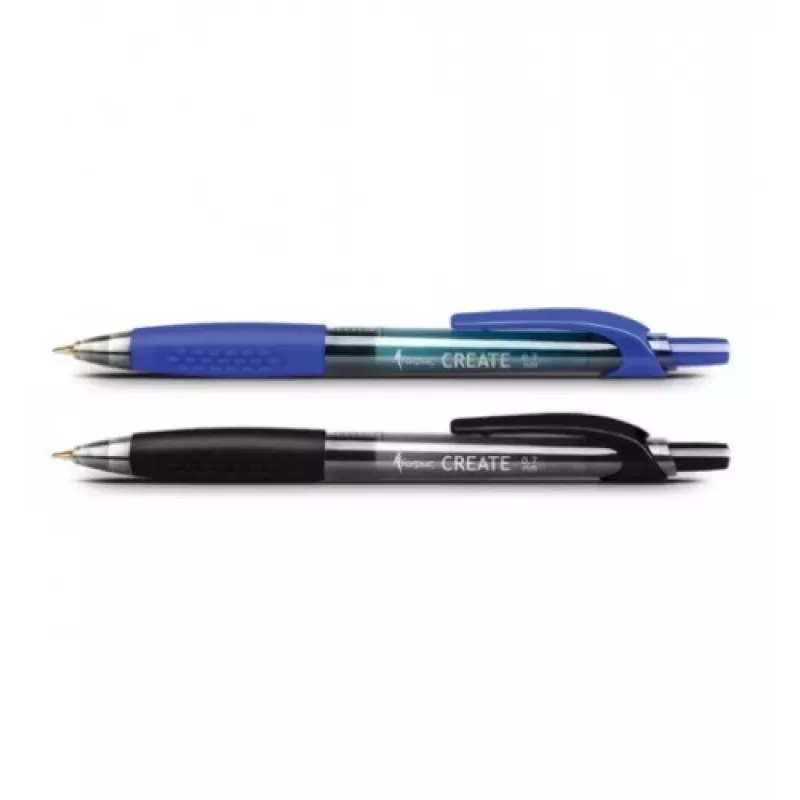 Retractable pen Forpus Create, 0.7mm, Black 1208-050