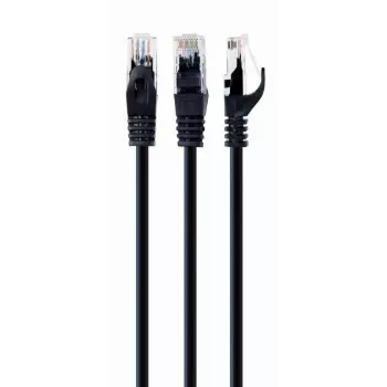 Networking cable Gembird PP6U-2M/BK RJ-45 Cat6 2m Black