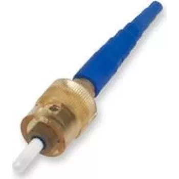 Fiber optic ST connector plug Corning UniCam ST E9 SuperPC polish, model 95-200-51