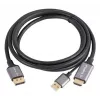 Lanberg CA-HDDP-20CU-0018-BK video cable adapter 1.8 m DisplayPort HDMI + USB Black, Silver
