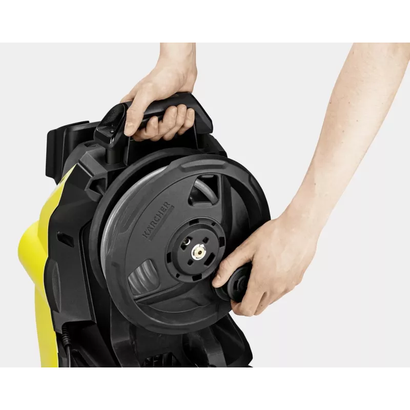 Kärcher 1.324-330.0 pressure washer Upright Electric 420 l/h Black, Yellow