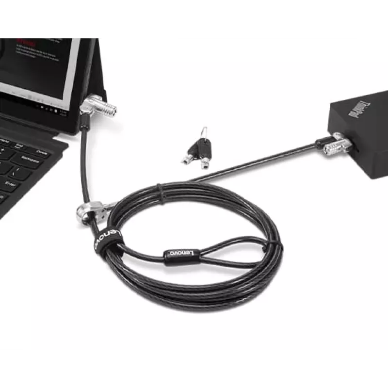Lenovo 4XE1B81916 cable lock Black 1.8 m