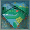 Ravensburger painting kit CreArt Do it together – Crocodile (children’s joint painting set)