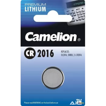 Single-use battery Camelion CR2016-BP1