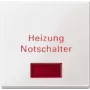 MERTEN rocker for heating emergency switch 432919 System M polar white 432919 432919 (432919)