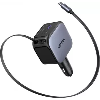 Car Charger UGREEN Fast 2-Port 145W USB-C/USB-A model 55910B
