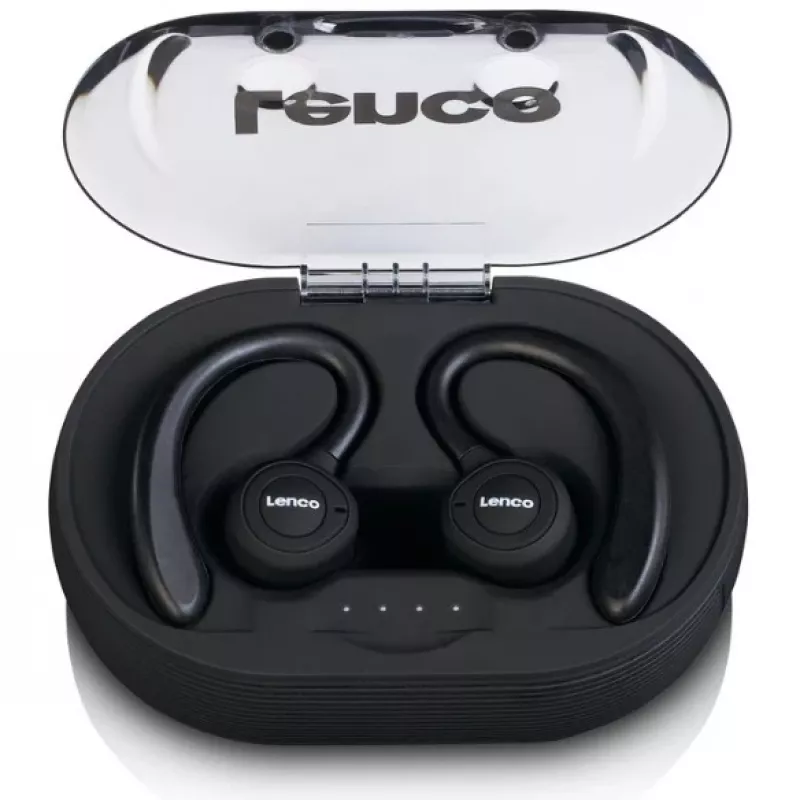 Headphones Lenco EPB-460BK