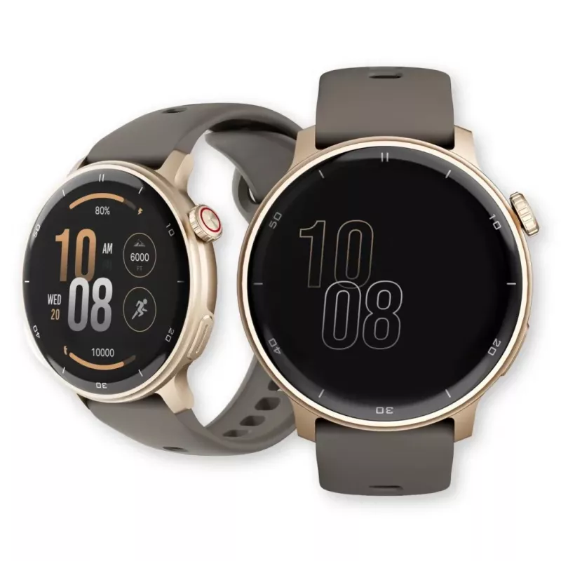 Smartwatch Stelio STSWA101GD Activ GPS 46mm Gold — 46 mm GPS smartwatch, gold case
