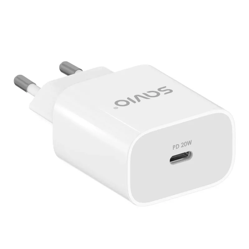 Wall Charger 20W LA-09 USB-c Qc, Pd 3.0 Savio SAVLA-09