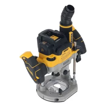 Plunge Router DeWalt DCW620NT-XJ, battery brushless, 18V, 1600W output, 11–23k RPM, 12.7mm collet, dust port, LED, 3.6kg, case